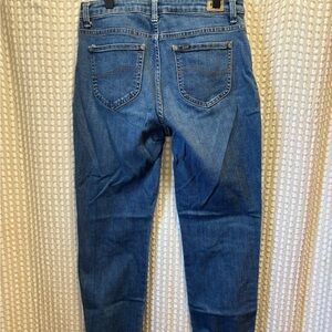 Lee High Rise Straight Leg Denim